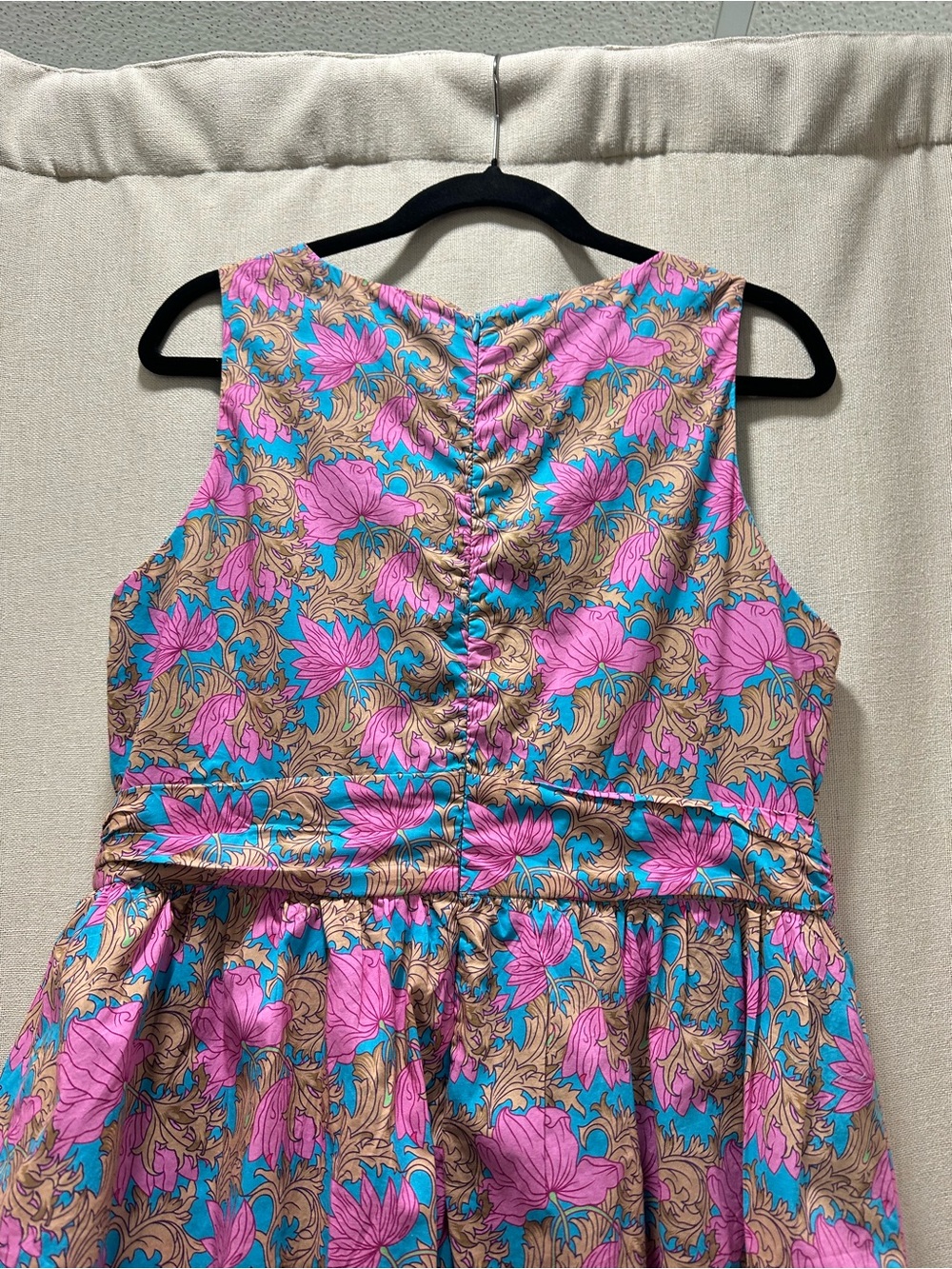 Hyacinth House Pink Floral Tiered Maxi Dress - Picture 5 of 6